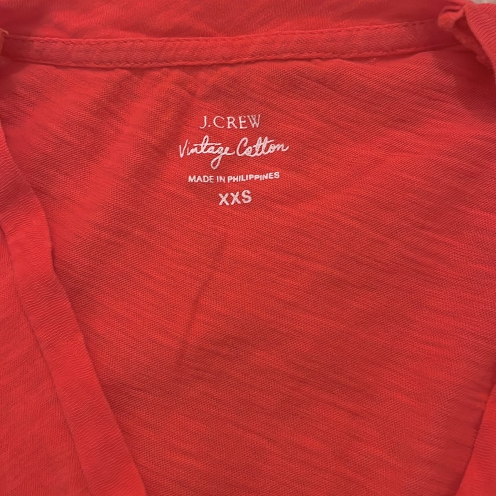 J. Crew V-Neck T-Shirt - Like New